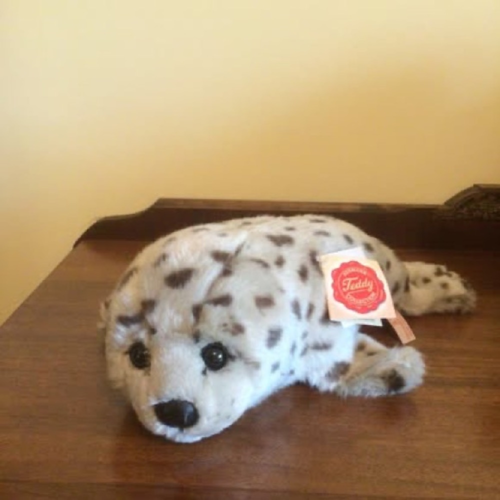 Teddy Hermann Plush Harbor Seal